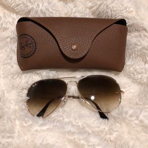 Oversized rayban aviators